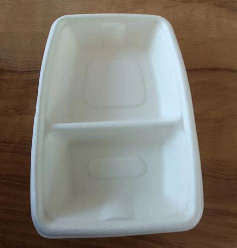 12inch White Rectangular Thermocol Plate At Rs 2 9 Piece Styrofoam