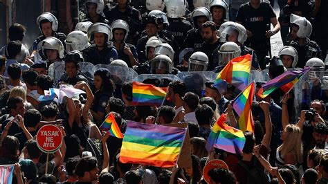 Activists March For Pride In Turkey Before Being Dispersed By Police