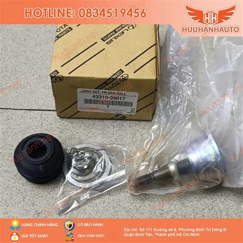 Rotuyn trụ trên Toyota Innova 17 22 Fortuner 17 22 Hilux 15 22