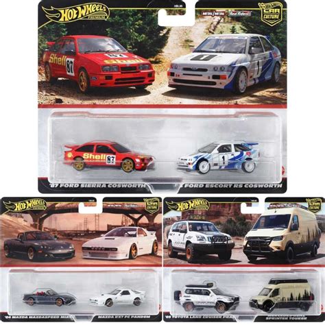 Hotwheels Twin Pack Mazda Mazdaspeed Miata X Mazda Rx Fc Pandem