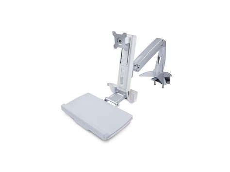 StarTech Sit-Stand Monitor Arm Keyboard Tray Desk Mount up to 27 ...