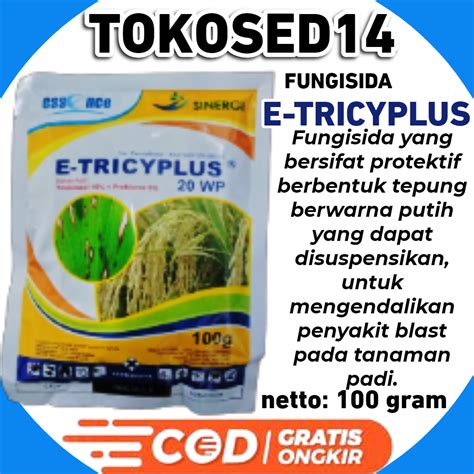 Fungisida E Tricyplus Wp Gram Pengendali Penyakit Blast Pada