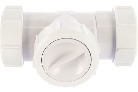 Обратный клапан McAlpine D=40х40 мм, компрессионное соединение T28M-NRV ...