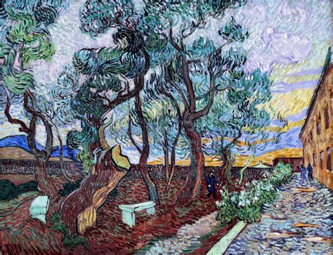 Vincent Van Gogh The Garden Of St Paul’s Hospital At St Remy [1889] A Photo On Flickriver