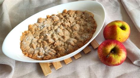 Apple Crumble Originalrezept Einfach Schnell Frag Mutti