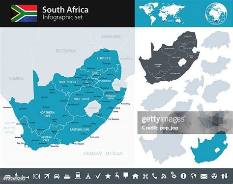 209 Political Map Of South Africa Stock Photos, High-Res Pictures, and ...