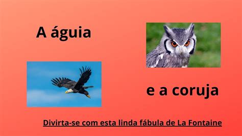 A águia e a coruja fábula de La Fontaine YouTube