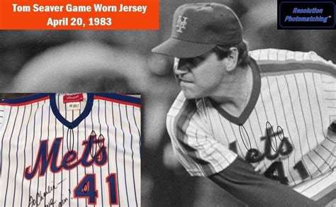 Lot Detail Tom Seaver Game Used Signed Inscribed New York Mets