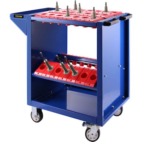 Vevor Cat Bt Tool Cart Capacity Cnc Tooling Trolley Blue