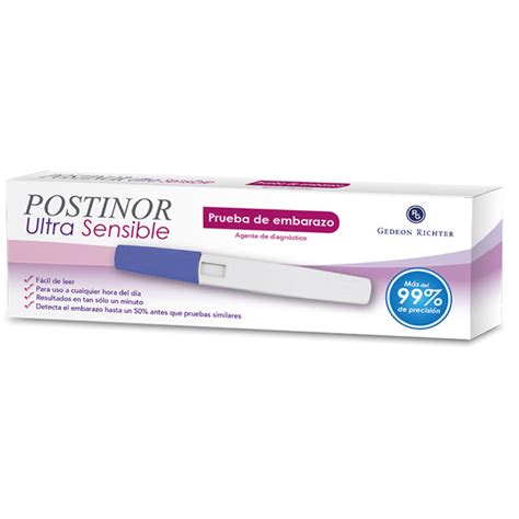 Postinor Ultra Sensible Pba De Embarazo