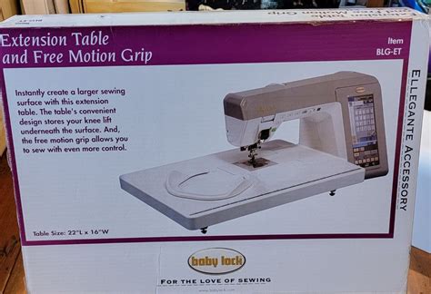 Babylock Ellegante Sewing Embroidery Machine EBay