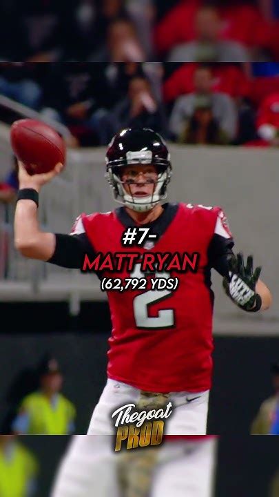 Top 10 Qbs With The Most Passing Yards Of All Time Shorts Youtube