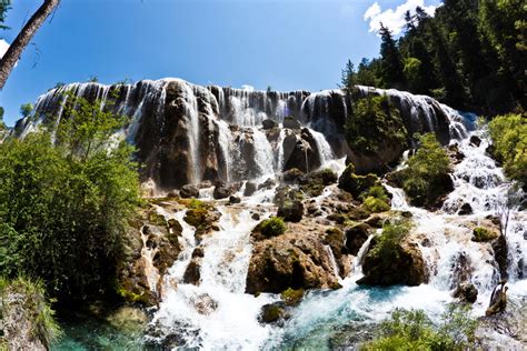 Jiuzhaigou_Waterfall by joschua011 on DeviantArt