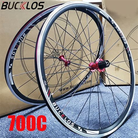 Bucklos C Bike Wheelset Qr Road Bike Wheel Set C Aluminum Alloy