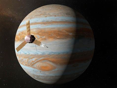 Juno Spacecraft At Jupiter Photograph By Ramon Andrade Dciencia