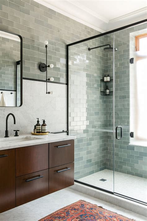 Midcentury Modern Bathroom Tile Ideas Hunker