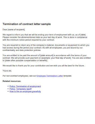 11partnership Termination Letters Word Pdf Documents Download Free And Premium Templates