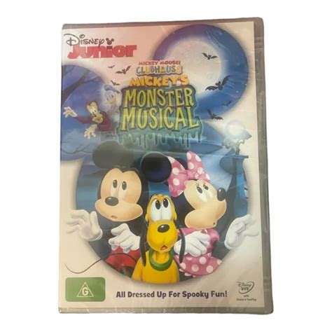 MICKEY MOUSE CLUBHOUSE - Mickey's Monster Musical DVD - Brand New ...