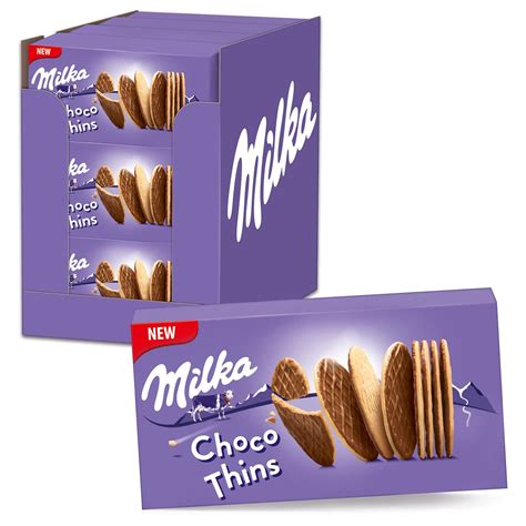 Milka Choco Thins 12 X 151g Extra Feine Kekse Mit Alpenmilch