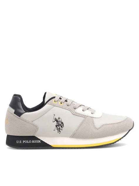 Sneakers U S Polo Assn NOBIL011M CNH1 Gri Epantofi Ro