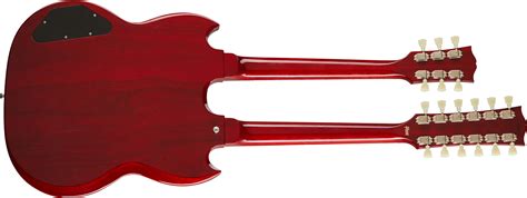 Gibson Custom Shop Eds Doubleneck Cherry Red Guitarra El Ctrica