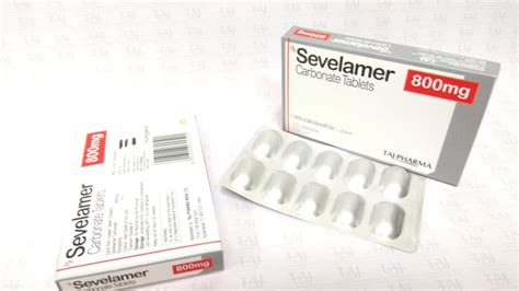 Sevelamer Carbonate Tablets 800mg Manufacturer And Supplier