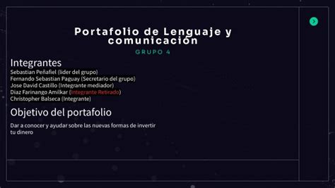 Portafolio De Lenguaje Grupo