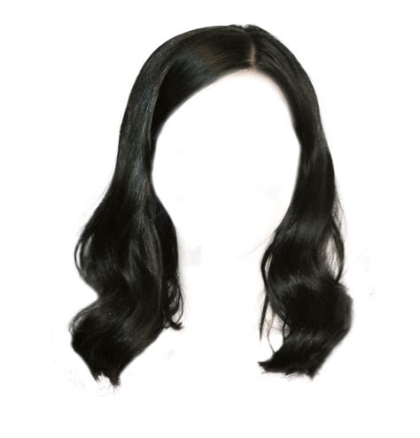 Long Black Hair Women Styles Png