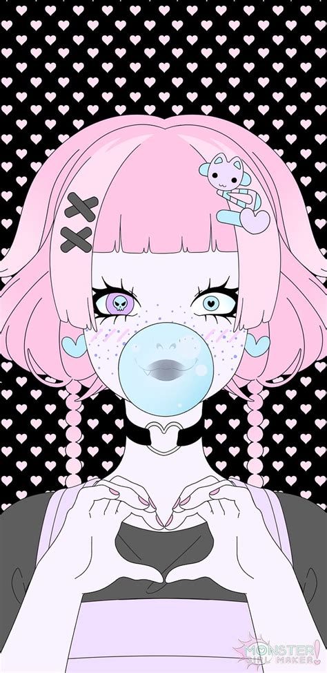 Pastel Goth Background 2560X1440