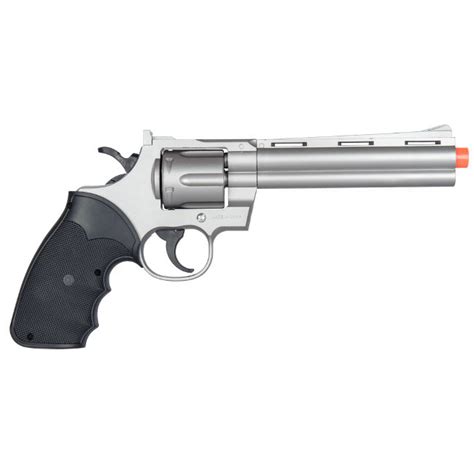 G36b Spring Powered Airsoft Revolver Old West Silver 1o2 G36