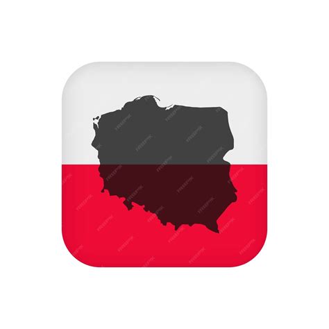 Premium Vector Poland Flag Official Colors Vector Illustration