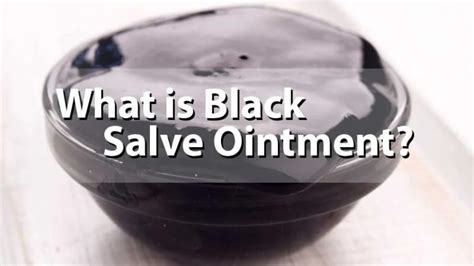 What is Black Salve Ointment? - Detox & Cure