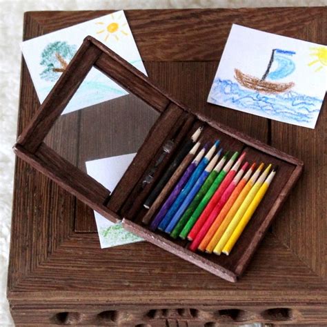 Miniature School Supplies - Etsy