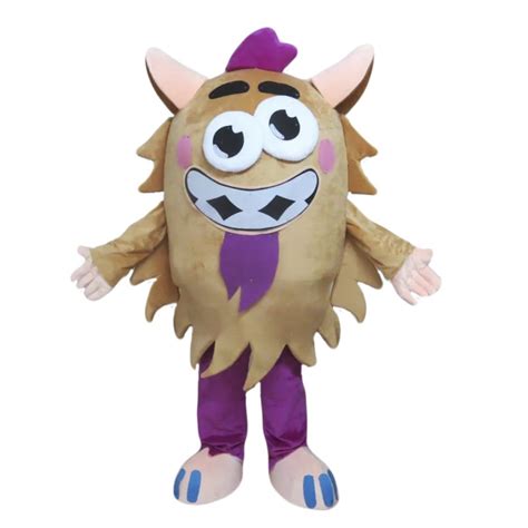 Plush Virus Monster Costume Germs Bacteria Mascot Costume