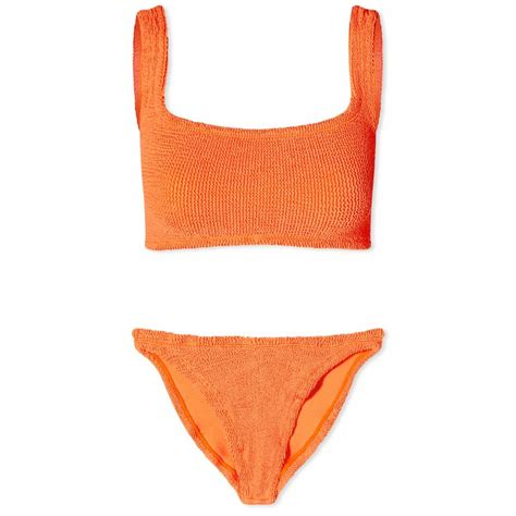 Hunza G Women S Xandra Bikini In Orange Hunza G