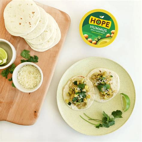 Hope Foods Spicy Avocado Squash Tacos