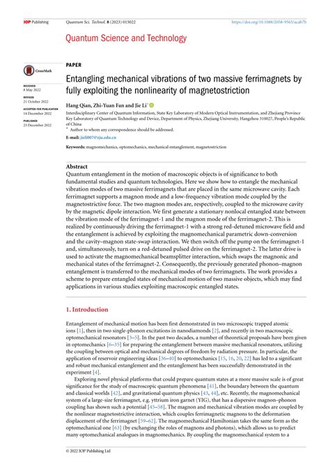 Entangling Mechanical Vibrations Of Two Massive Ferrimagnets By Fully