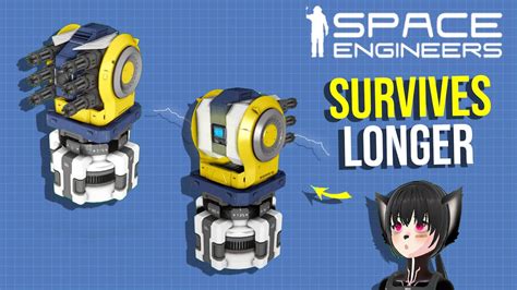 This Ship Custom Turret Design Makes It Last Longer Space Engineers