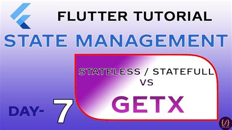 Flutter Tutorial Day 7 State Management GetX YouTube