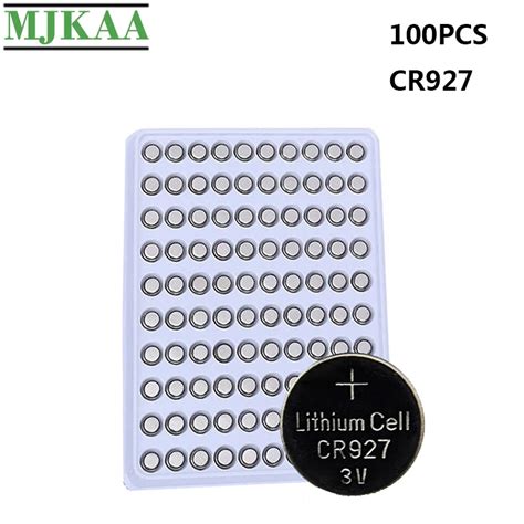 MJKAA 100PCS CR927 Battery 927 DL927 BR927 CR927 1W ECR927 5011LC