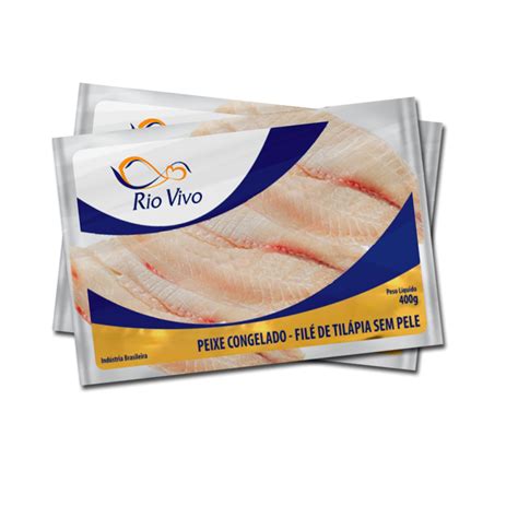 Pescados Rio Vivo Produção de tilápia Produtos Filé de Tilápia