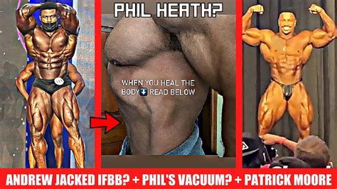 Andrew Jacked IFBB Pro Olympia Phil Heath Vacuum Pose Patrick