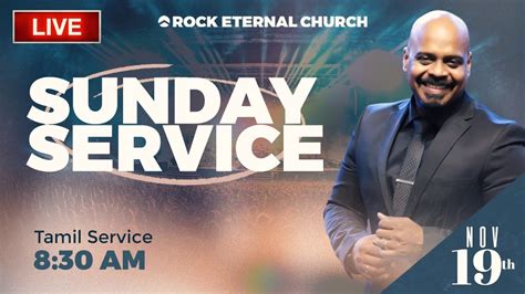 LIVE Rock Eternal Church Tamil Service November 19th 2023 08