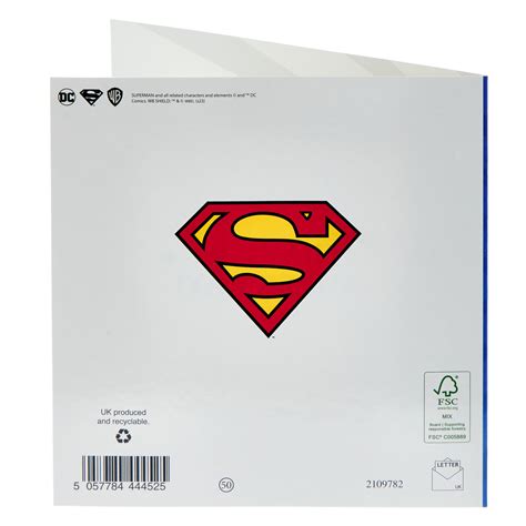 Buy Superman Logo Happy Fathers Day Card For Gbp 1 49 Card Factory Uk