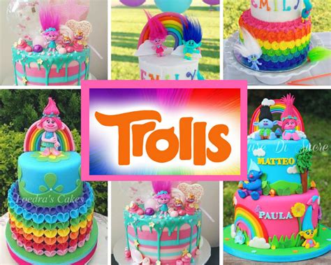 Southern Blue Celebrations: TROLLS CAKES