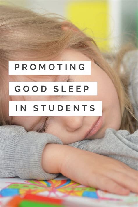 How schools can promote healthy sleep habits for their students ...