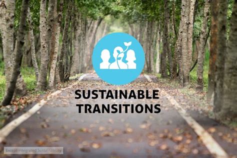 Except Integrated Sustainability Organization Transitions Roadmap