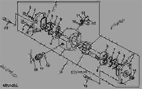 Power Steering Pump Xxxxxx Tractor Compact Utility John Deere 4400 Tractor Compact