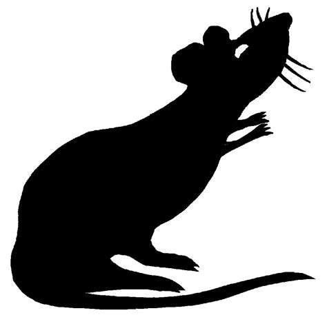 Free Rat Silhouette, Download Free Rat Silhouette png images, Free ...