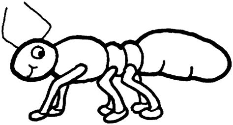 Outline Picture Of Ant - ClipArt Best